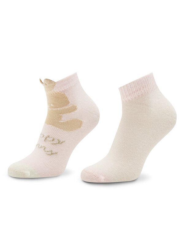 United Colors Of Benetton United Colors Of Benetton Set od 2 para dječjih visokih čarapa 6AO3F2111 603 Ružičasta
