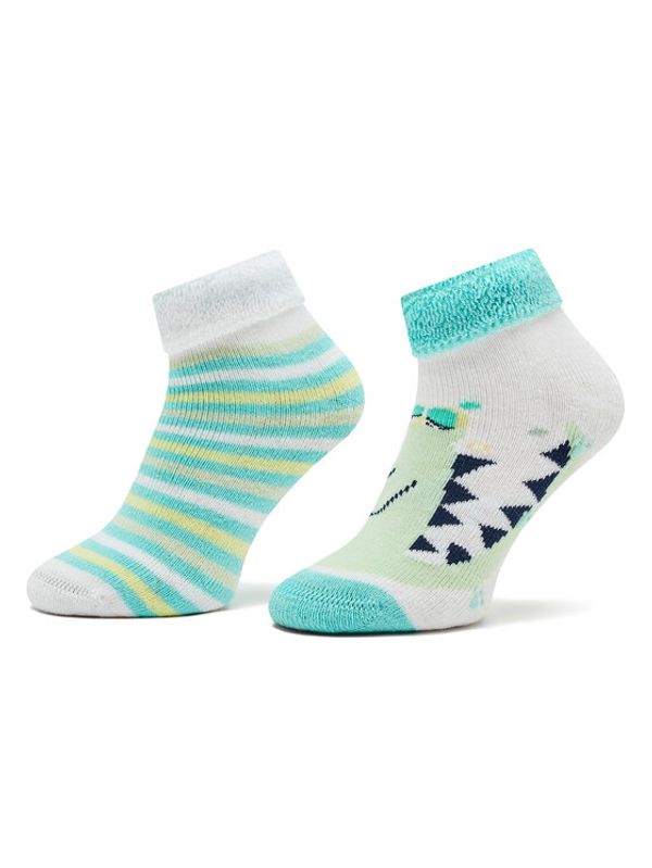 United Colors Of Benetton United Colors Of Benetton Set od 2 para dječjih visokih čarapa 6AO3F2142 907 Šarena