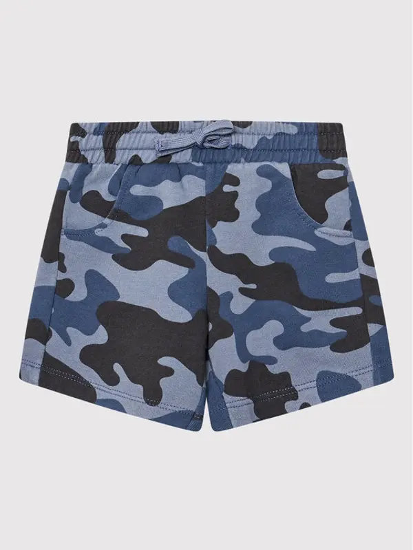United Colors of Benetton United Colors Of Benetton Sportske kratke hlače 33AMI0302 Plava Regular Fit