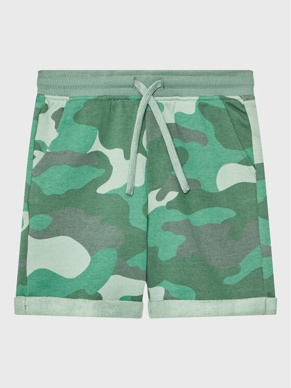 United Colors Of Benetton United Colors Of Benetton Sportske kratke hlače 38NZC901J Zelena Regular Fit