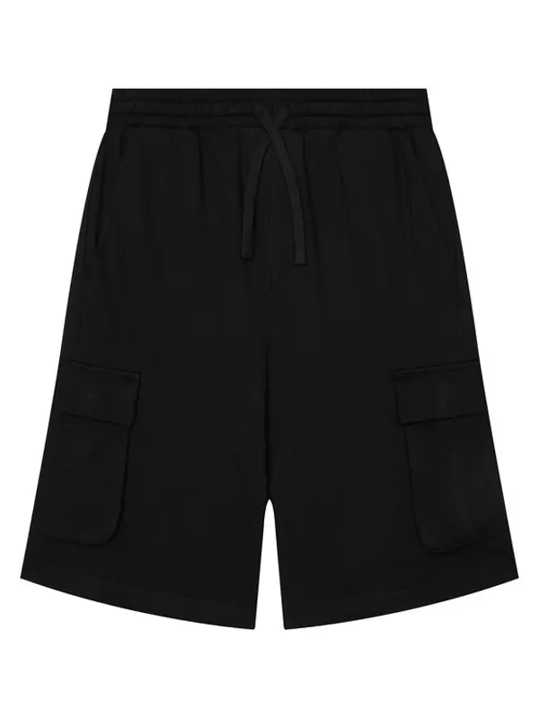 United Colors of Benetton United Colors Of Benetton Sportske kratke hlače 39DJC902N Crna Regular Fit