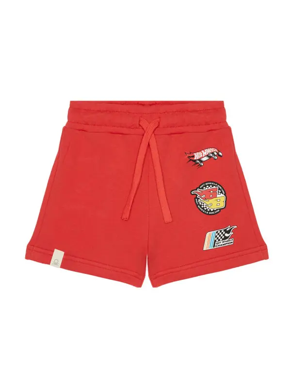 United Colors of Benetton United Colors Of Benetton Sportske kratke hlače 3J68G901O Crvena Regular Fit