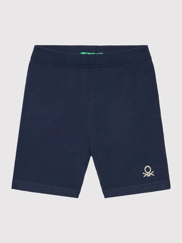 United Colors of Benetton United Colors Of Benetton Sportske kratke hlače 3MT1I0576 Tamnoplava Slim Fit