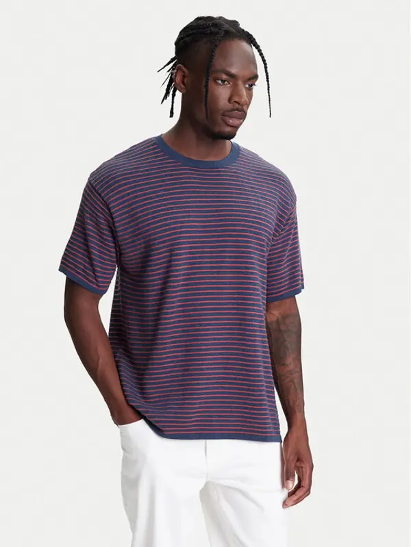 United Colors of Benetton United Colors Of Benetton T-shirt 1195K109V Tamnoplava Relaxed Fit