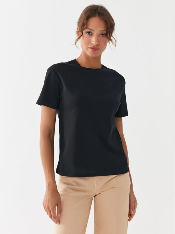United Colors of Benetton United Colors Of Benetton T-shirt 3096D102O Crna Regular Fit