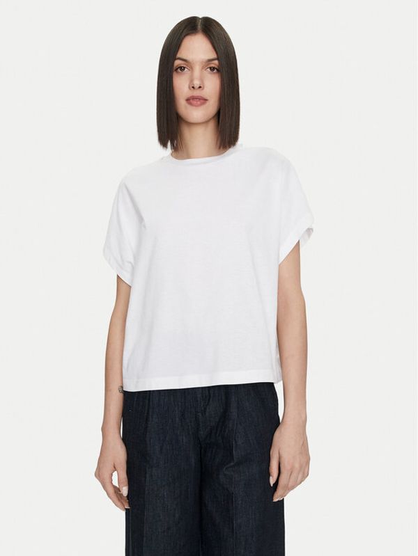 United Colors Of Benetton United Colors Of Benetton T-shirt 3096D1071 Bijela Relaxed Fit