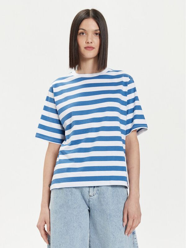 United Colors Of Benetton United Colors Of Benetton T-shirt 34KUD107E Plava Comfort Fit