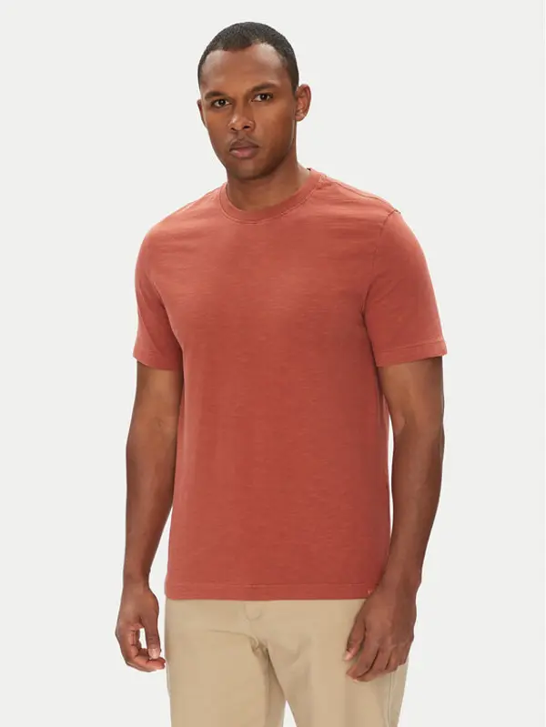United Colors of Benetton United Colors Of Benetton T-shirt 36JGU105U Tamnocrvena Relaxed Fit