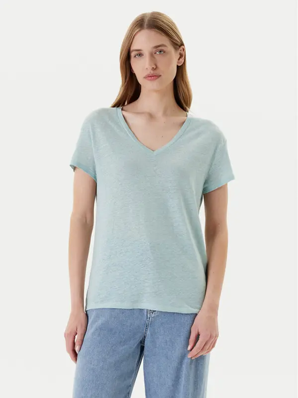 United Colors of Benetton United Colors Of Benetton T-shirt 37UJD401Q Zelena Regular Fit