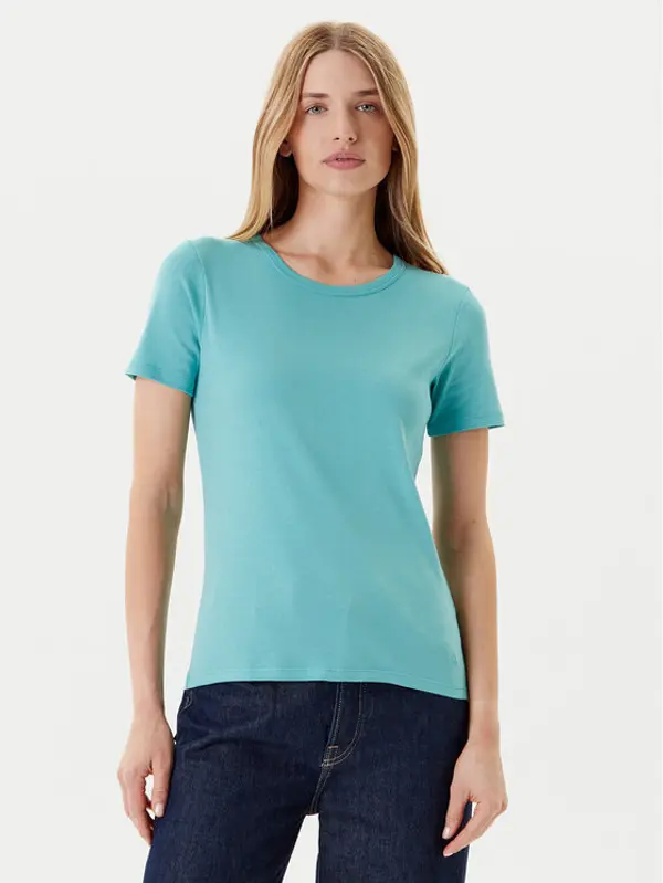 United Colors of Benetton United Colors Of Benetton T-shirt 3GA2E16A0 Zelena Regular Fit