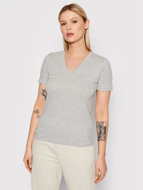 United Colors of Benetton United Colors Of Benetton T-shirt 3GA2E4230 Siva Regular Fit