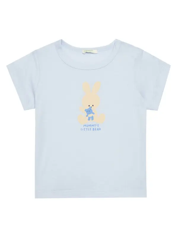 United Colors of Benetton United Colors Of Benetton T-shirt 3I1XA1067 Plava Regular Fit