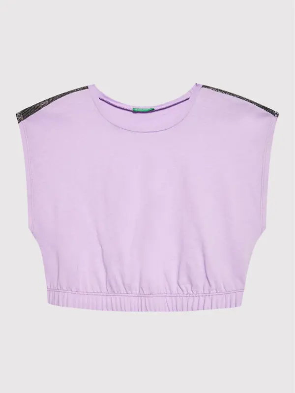 United Colors of Benetton United Colors Of Benetton T-shirt 3I1XC102T Ljubičasta Regular Fit