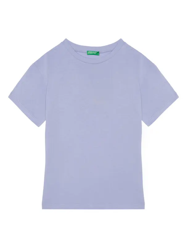 United Colors of Benetton United Colors Of Benetton T-shirt 3I1XC10P7 Ljubičasta Regular Fit