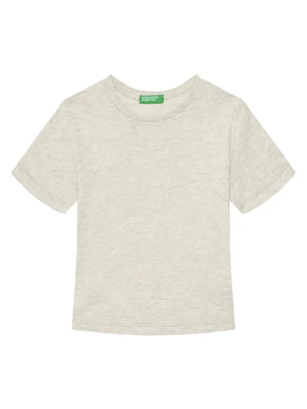 United Colors of Benetton United Colors Of Benetton T-shirt 3I1XG10IJ Siva Regular Fit