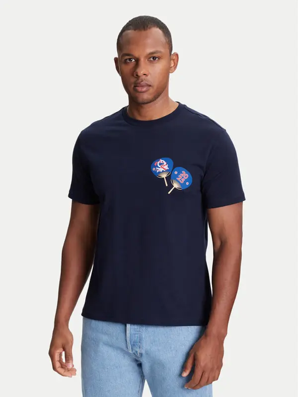 United Colors of Benetton United Colors Of Benetton T-shirt 3I1XU1096 Tamnoplava Regular Fit