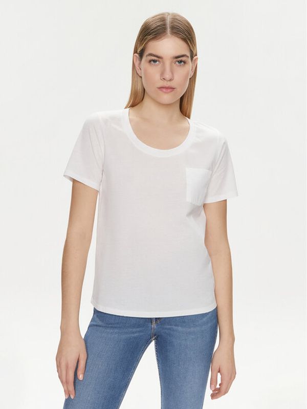 United Colors Of Benetton United Colors Of Benetton T-shirt 3J5CD106R Bijela Regular Fit