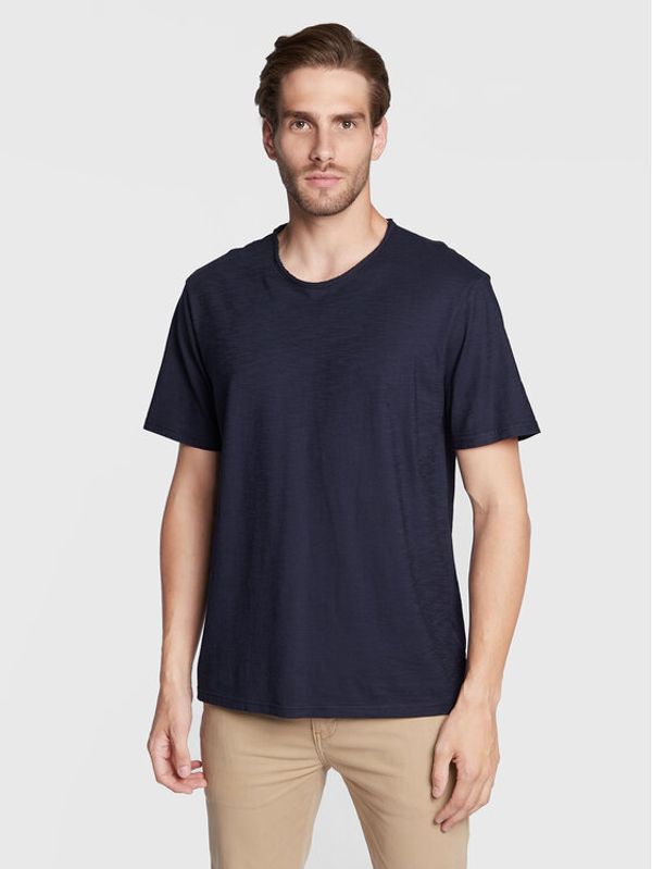 United Colors Of Benetton United Colors Of Benetton T-shirt 3JE1J19A5 Tamnoplava Regular Fit