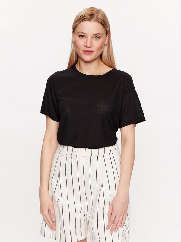 United Colors Of Benetton United Colors Of Benetton T-shirt 3NLHE1AF9 Crna Regular Fit