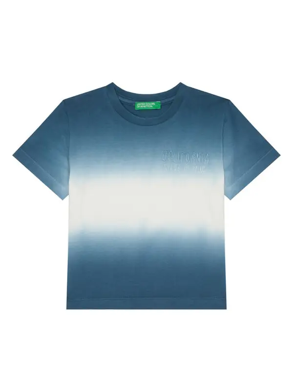 United Colors of Benetton United Colors Of Benetton T-shirt 3NPDG10J5 Siva Regular Fit