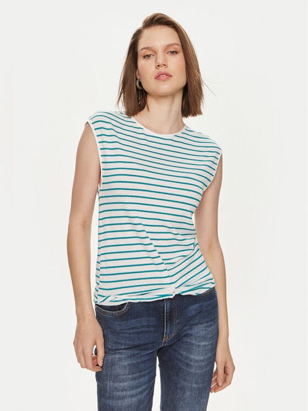 United Colors Of Benetton United Colors Of Benetton T-shirt 3NRAD107J Zelena Regular Fit