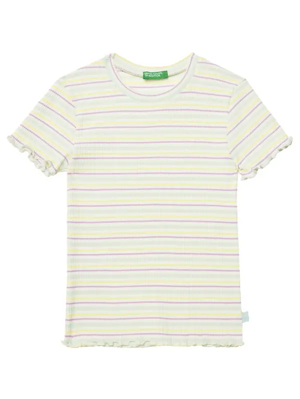 United Colors of Benetton United Colors Of Benetton T-shirt 3TLVC10N0 Šarena Regular Fit