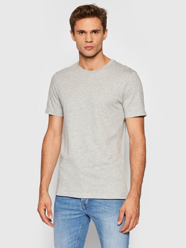 United Colors Of Benetton United Colors Of Benetton T-shirt 3U53J1F15 Siva Regular Fit