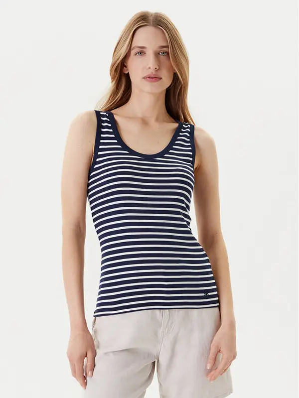 United Colors of Benetton United Colors Of Benetton Top 30YSDH010 Crna Regular Fit