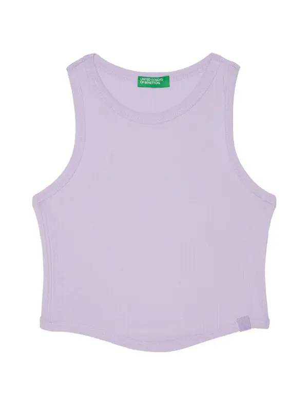 United Colors of Benetton United Colors Of Benetton Top 31H3CH01F Ljubičasta Slim Fit
