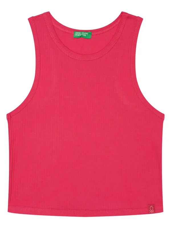 United Colors of Benetton United Colors Of Benetton Top 31H3CH01F Ružičasta Slim Fit