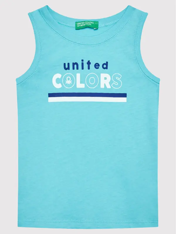 United Colors of Benetton United Colors Of Benetton Top 3I1XGH002 Plava Regular Fit