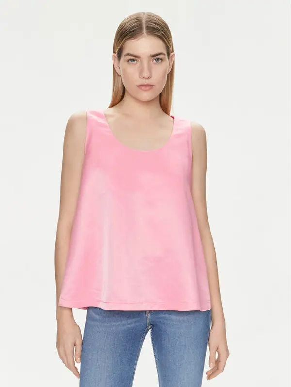 United Colors of Benetton United Colors Of Benetton Top 5XONDQ06Z Ružičasta Relaxed Fit