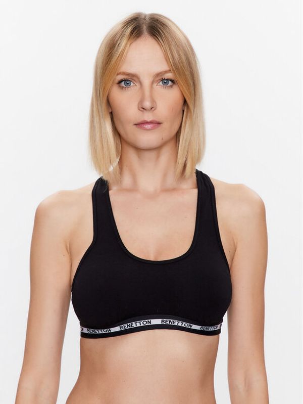 United Colors Of Benetton United Colors Of Benetton Top grudnjak 3OP81R00G Crna