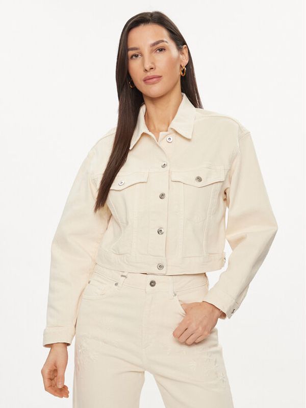 United Colors Of Benetton United Colors Of Benetton Traper jakna 25Z2DN05C Écru Regular Fit