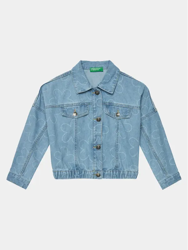 United Colors of Benetton United Colors Of Benetton Traper jakna 2VUGCN04G Plava Regular Fit