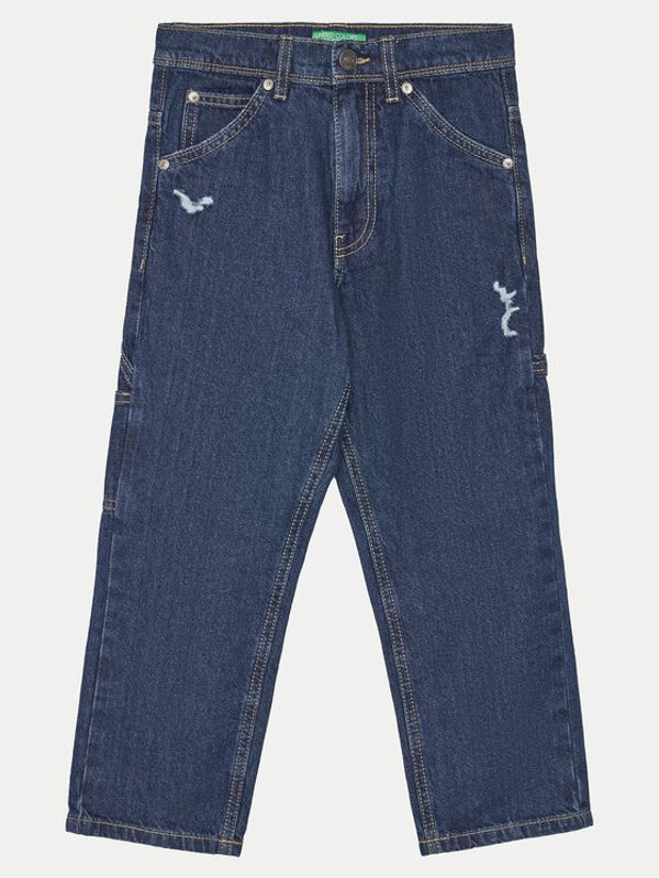 United Colors Of Benetton United Colors Of Benetton Traperice 4DW2CE03G Plava Straight Fit