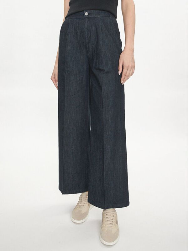 United Colors Of Benetton United Colors Of Benetton Traperice 4KOWDF067 Tamnoplava Wide Leg