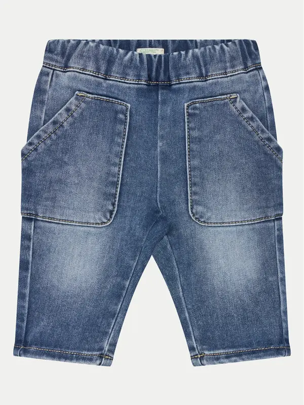 United Colors of Benetton United Colors Of Benetton Traperice 4MAGAF01A Plava Regular Fit