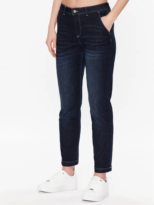 United Colors of Benetton United Colors Of Benetton Traperice 4NF1DF02U Tamnoplava Slim Fit