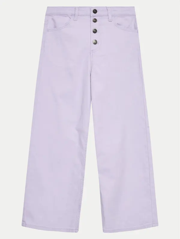 United Colors of Benetton United Colors Of Benetton Traperice 4RISCE02T Ljubičasta Wide Leg