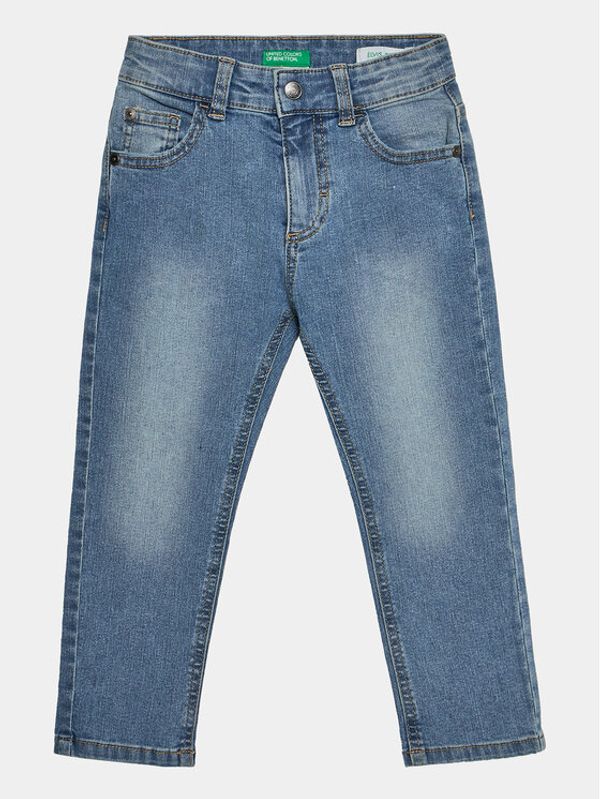 United Colors Of Benetton United Colors Of Benetton Traperice 4XA2GE00F Plava Slim Fit