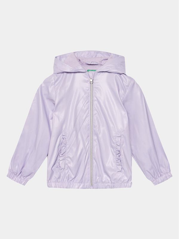 United Colors Of Benetton United Colors Of Benetton Vodootporna jakna 2EO0GN010 Ljubičasta Regular Fit