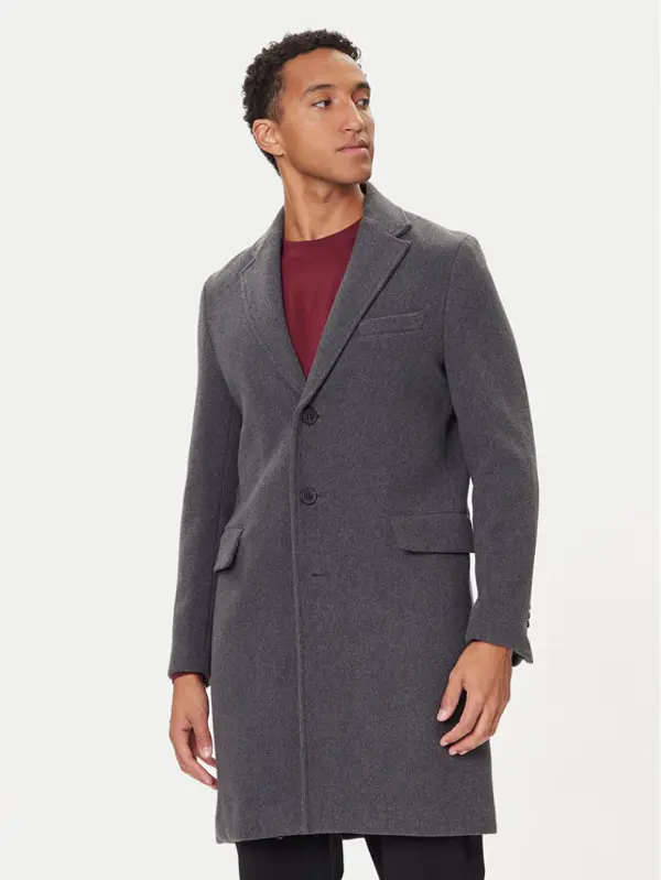United Colors of Benetton United Colors Of Benetton Vuneni kaput 2X59UN05M Siva Regular Fit