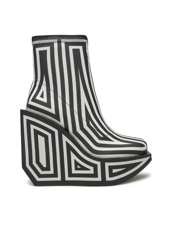 United Nude United Nude Čizme Wa Bootie Hi 1087951082 Siva