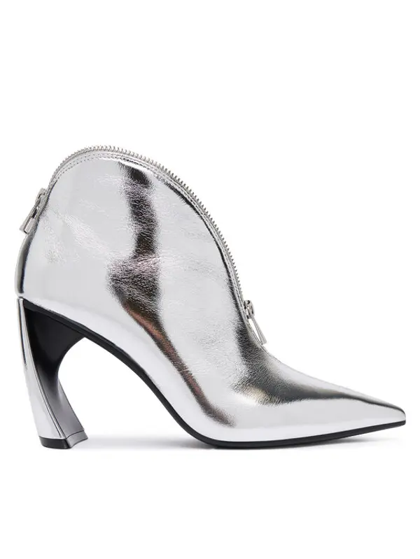 United Nude United Nude Čizme Zuma Stacy Hi 1094614116 Srebrna