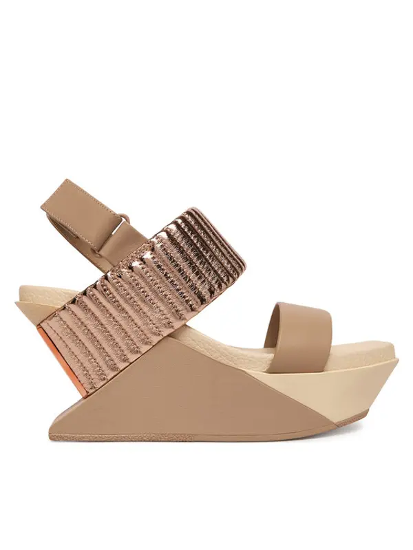 United Nude United Nude Sandale Delta Wedge Puffier 10988971188 Bež