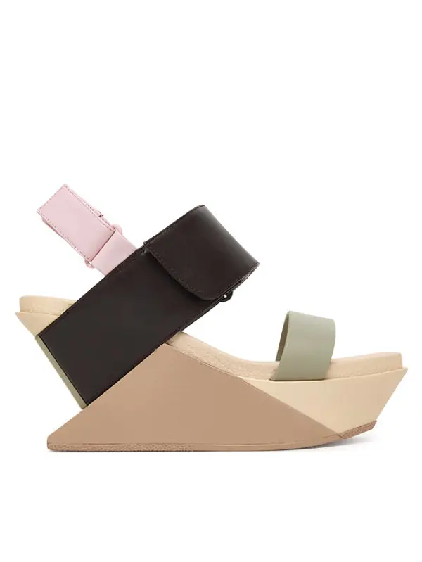 United Nude United Nude Sandale Delta Wedge Sandal 1041345616 Šarena