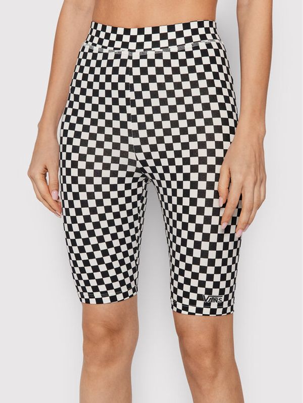Vans Vans Biciklističke hlače Flying V Print VN0A7PNE Crna Slim Fit