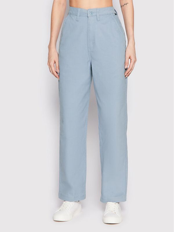 Vans Vans Hlače Authentic VN0A7RPA Svijetloplava Relaxed Fit