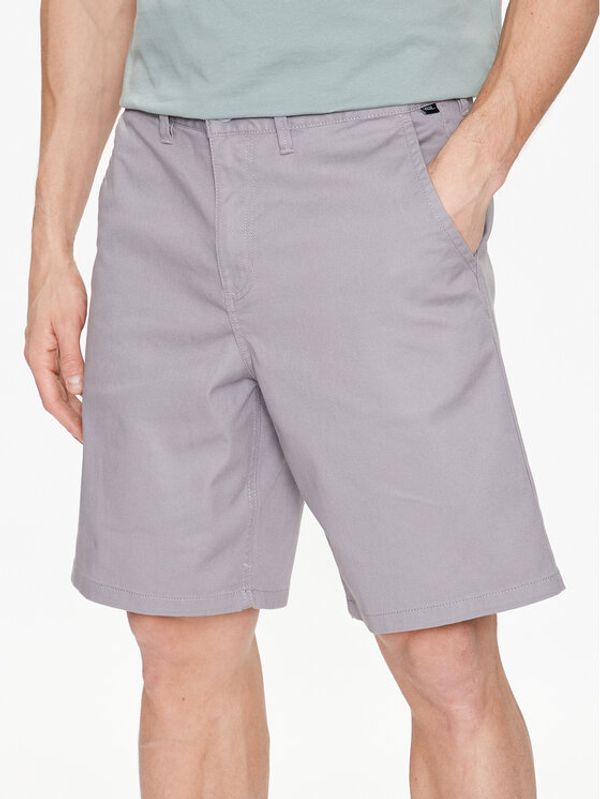 Vans Vans Kratke hlače Authentic Chino VN0A5FJX Siva Relaxed Fit